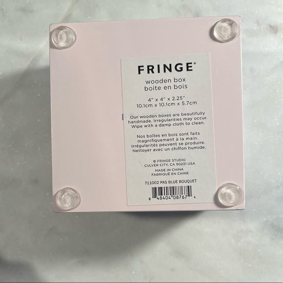 Floral Wooden Trinket Box - Picture 4 of 5